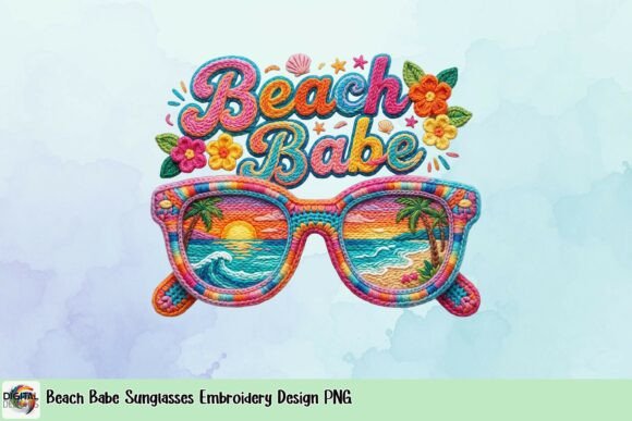 Beach Babe Sunglasses Embroidery Design Review