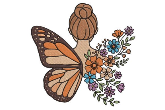 Butterfly Woman Embroidery Design Review