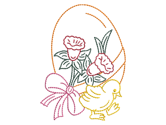 Cute Chick Egg Embroidery: A Business Design Review