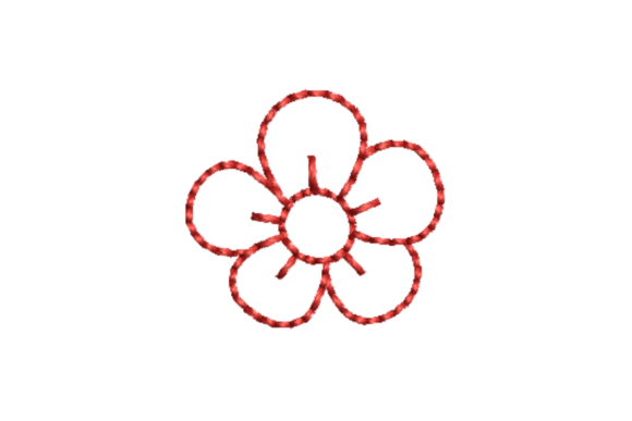 Flower Doodle Redwork: A Business Merch Review