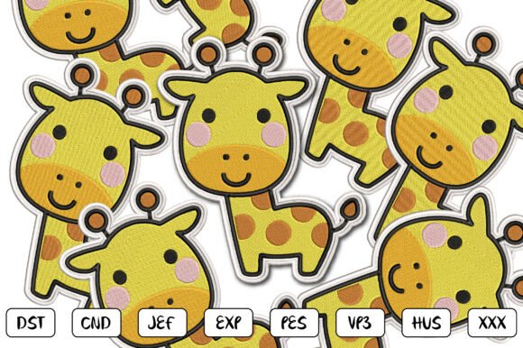 Giraffe Patch Embroidery Design Review
