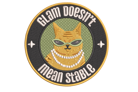 Glam Cat Embroidery: A Designer’s Sweatshirt Review