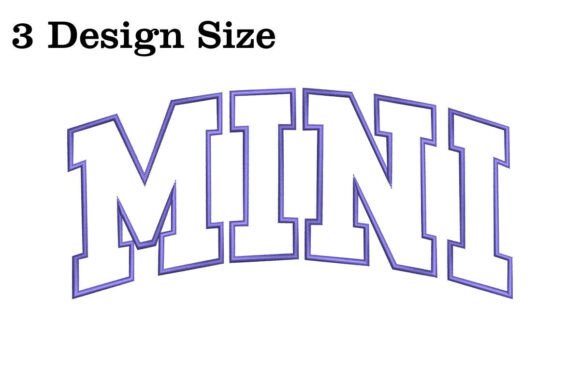 Mini Embroidery Design for Boutique Apparel