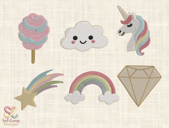 Pastel Fantasy Embroidery Design Set Review