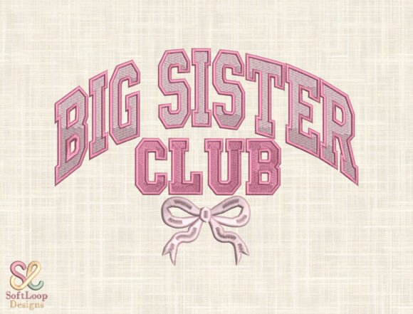 Reviewing BIG SISTER CLUB Varsity Bow Embroidery