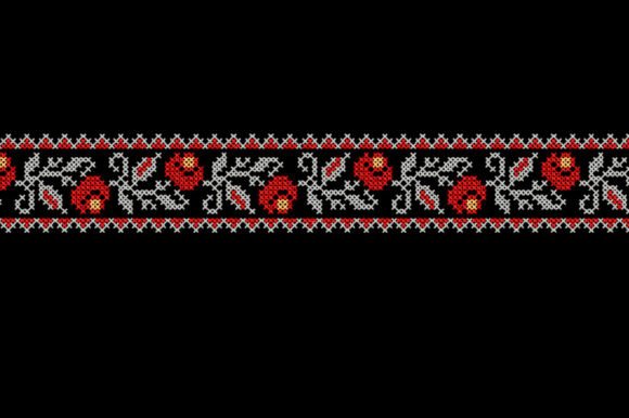 Roses Cross Stitch Border: A Craft Fair Review
