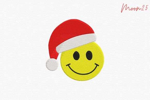 Santa Hat Smiley Face Embroidery Review