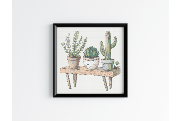 Tiny Monstera Plant Embroidery Chart Review