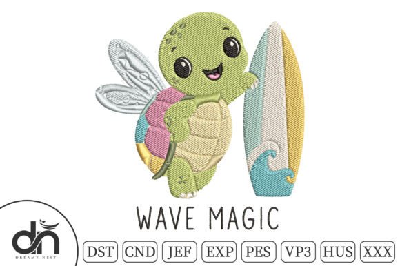 Wave Magic Fairy Turtle Embroidery Review